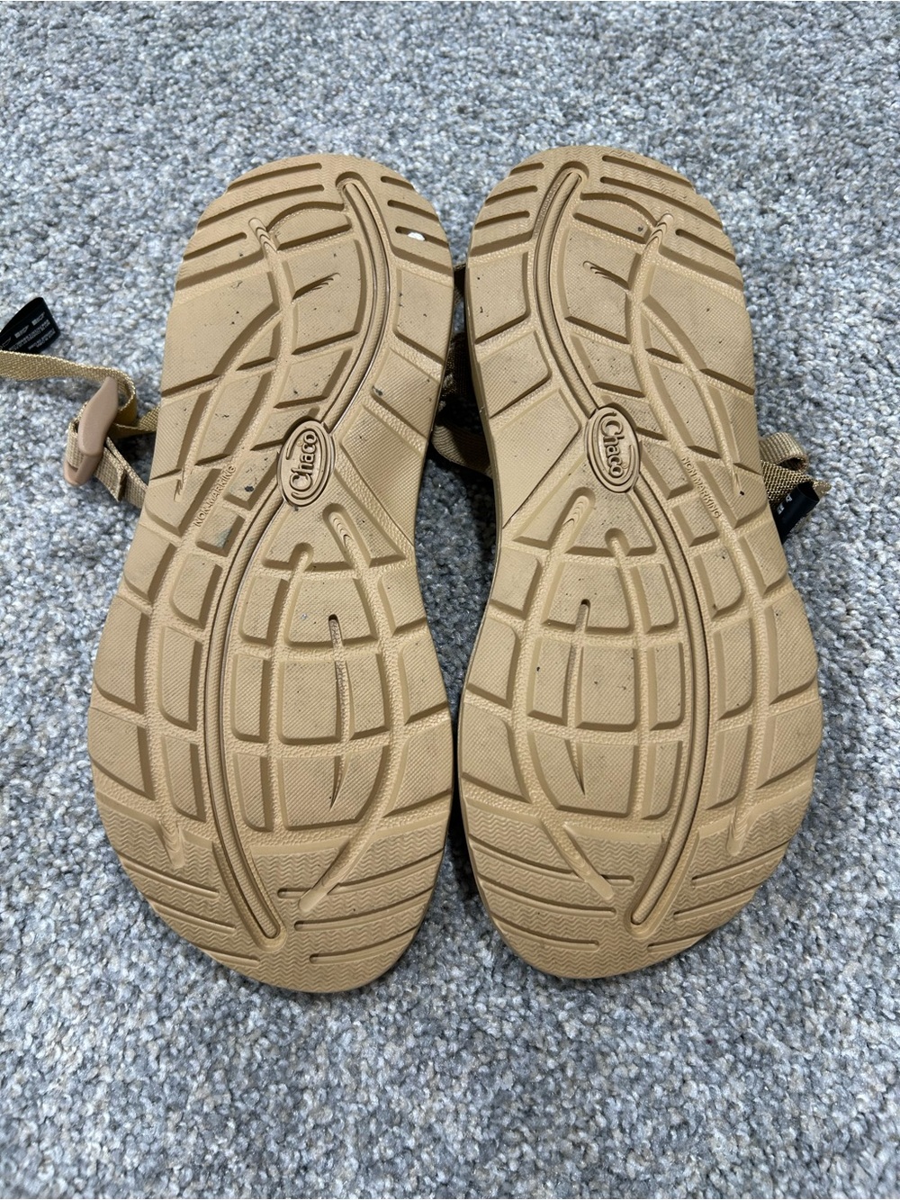 Chaco Women's Z/1 Classic Adjustable Strap Sandals Tan Curry Sz 10 Outdoor Water - Picture 7 of 8